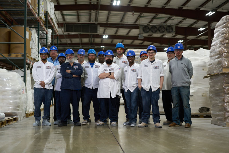 A group photo of the AM Stabilizer team
